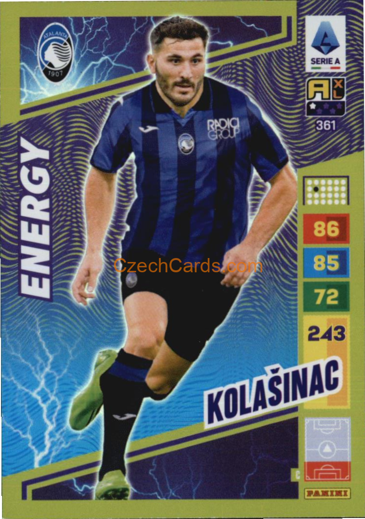 Sead Kolašinac 2023/24 Panini Calciatori Adrenalyn XL Energy #361