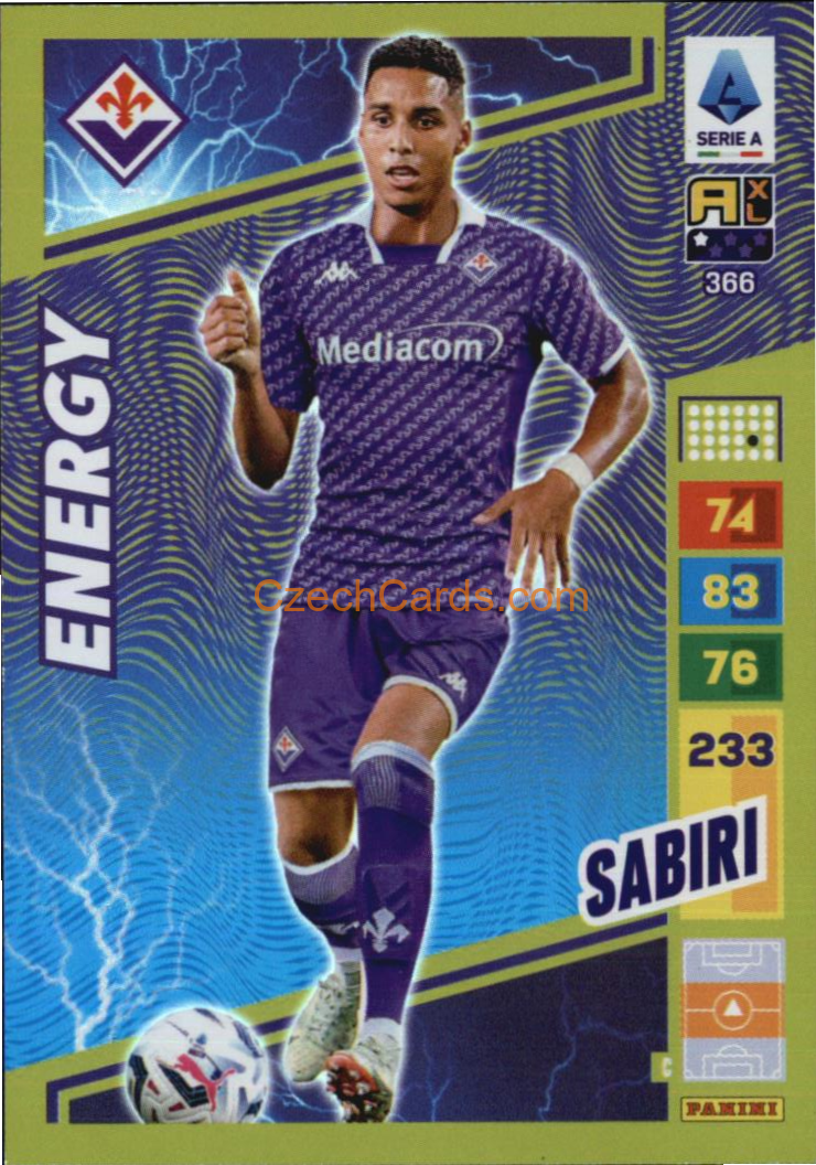 Abdelhamid Sabiri 2023/24 Panini Calciatori Adrenalyn XL Energy #366