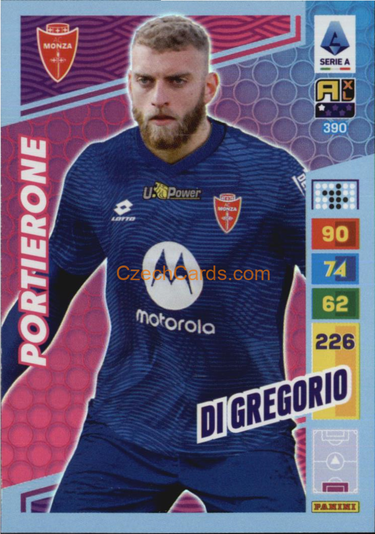 Michele Di Gregorio 2023/24 Panini Calciatori Adrenalyn XL Portierone #390