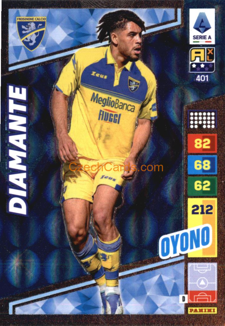 Anthony Oyono 2023/24 Panini Calciatori Adrenalyn XL Diamante #401