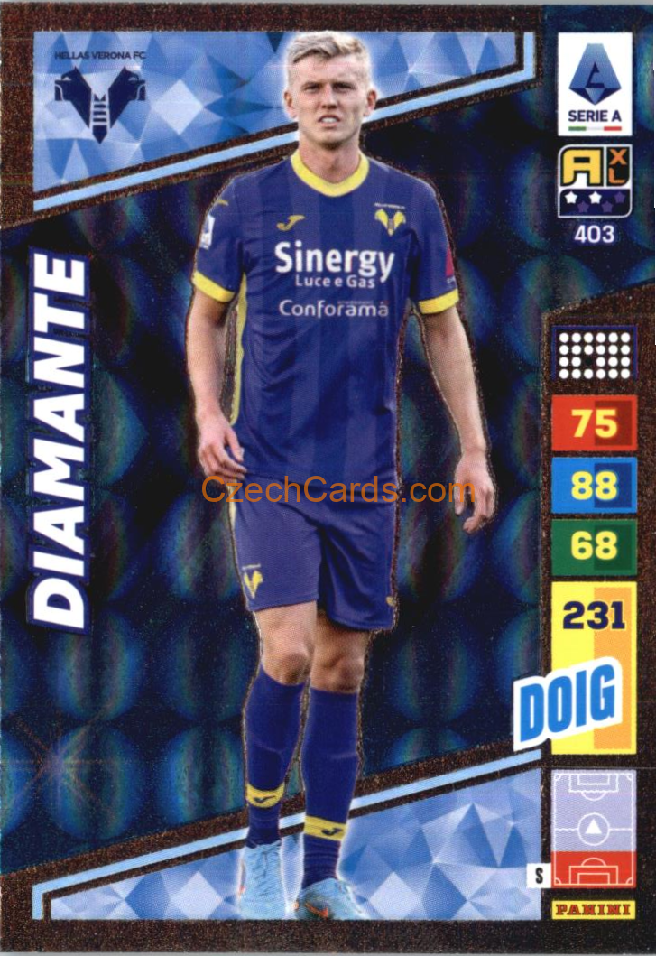 Josh Doig 2023/24 Panini Calciatori Adrenalyn XL Diamante #403