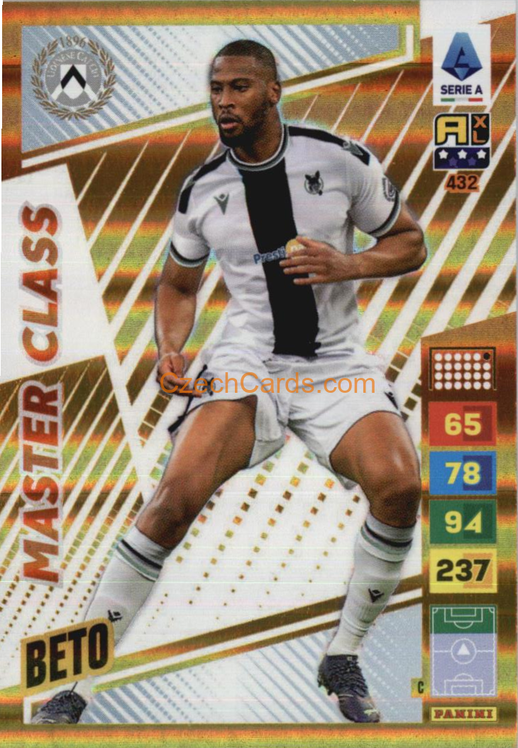 Beto 2023/24 Panini Calciatori Adrenalyn XL Master Class #432