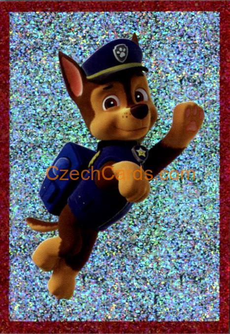 Chase Panini Paw Patrol 7 Sticker holo #14