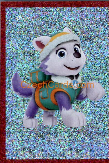 Everest Panini Paw Patrol 7 Sticker holo #37