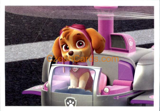 Paws on Wheels Panini Paw Patrol 7 Sticker #61