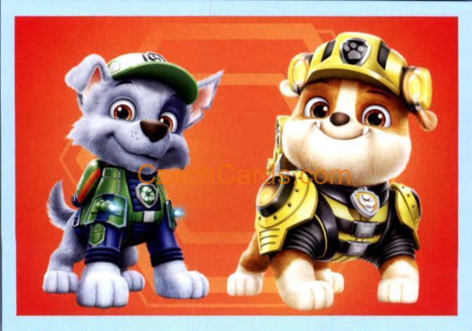 Pups in Adventure City! Panini Paw Patrol 7 Sticker #69