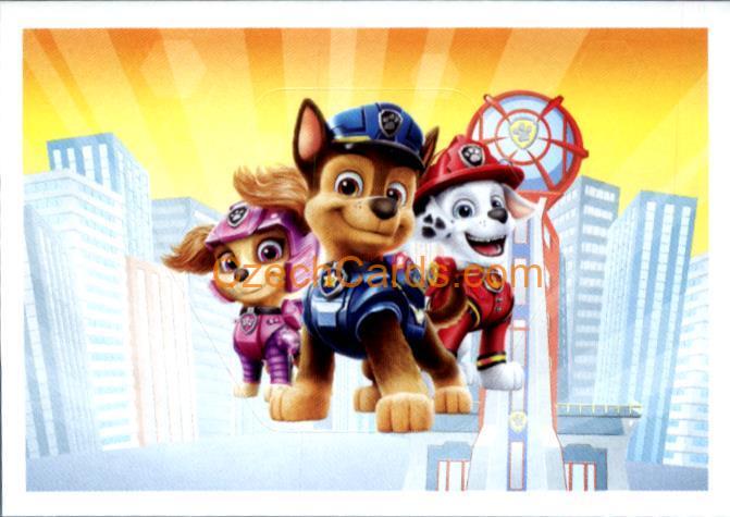 Pups in Adventure City! Panini Paw Patrol 7 Sticker #81