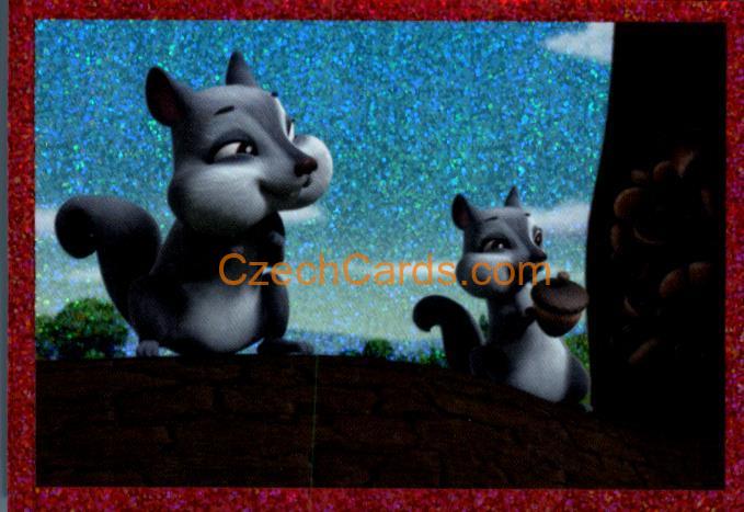 Pups Save the Squirrels Panini Paw Patrol 7 Sticker holo #112