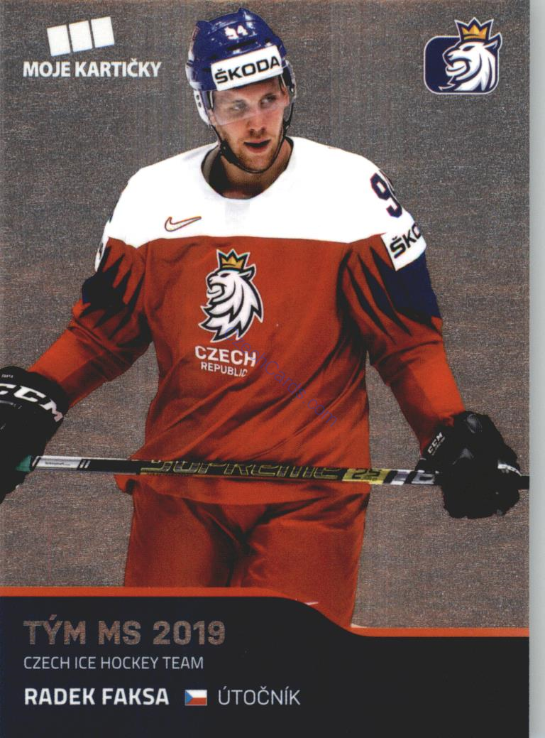 Radek Faksa MK Cards 2020 #70