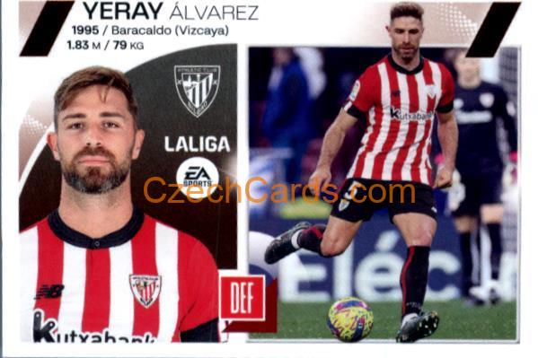 Yeray Álvarez 2023/24 LaLiga Este Sticker #9