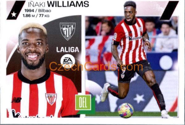 Iñaki Williams 2023/24 LaLiga Este Sticker #20