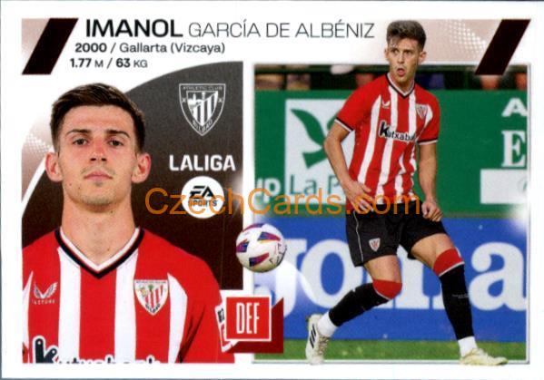 Imanol García de Albéniz 2023/24 LaLiga Este Sticker #10BIS