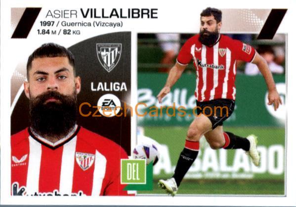Asier Villalibre 2023/24 LaLiga Este Sticker #19BIS