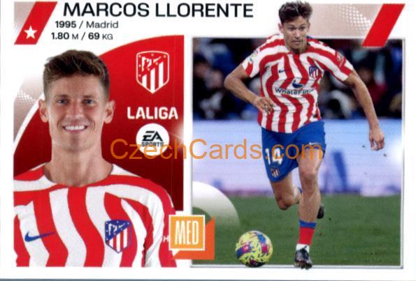 Marcos Llorente 2023/24 LaLiga Este Sticker #12
