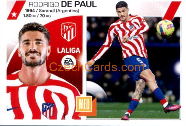 Rodrigo De Paul 2023/24 LaLiga Este Sticker #14