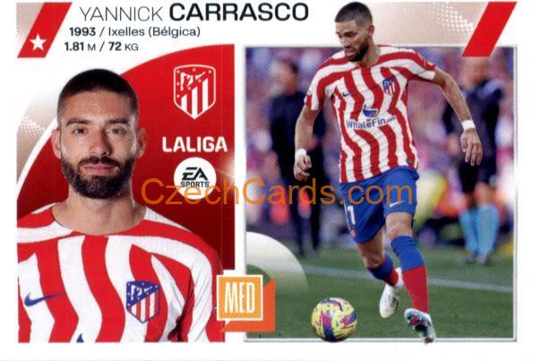 Yannick Carrasco 2023/24 LaLiga Este Sticker #16