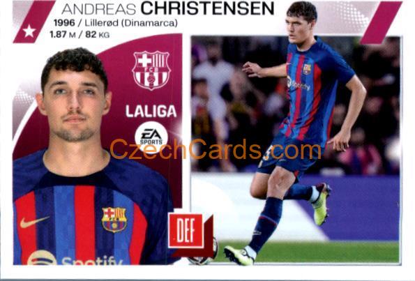 Andreas Christensen 2023/24 LaLiga Este Sticker #6