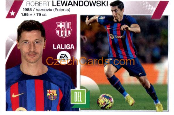 Robert Lewandowski 2023/24 LaLiga Este Sticker #20