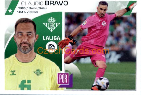 Claudio Bravo 2023/24 LaLiga Este Sticker #4