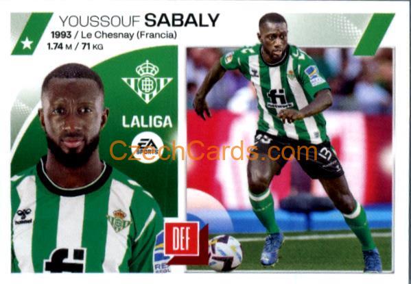 Youssouf Sabaly 2023/24 LaLiga Este Sticker #5