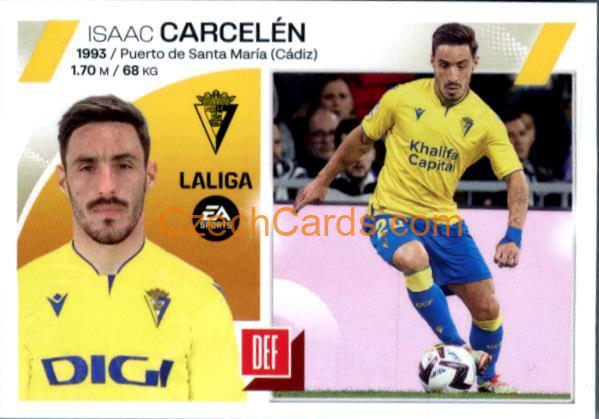 Isaac Carcelén 2023/24 LaLiga Este Sticker #5A