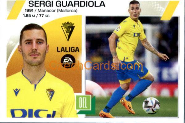 Sergi Guardiola 2023/24 LaLiga Este Sticker #19
