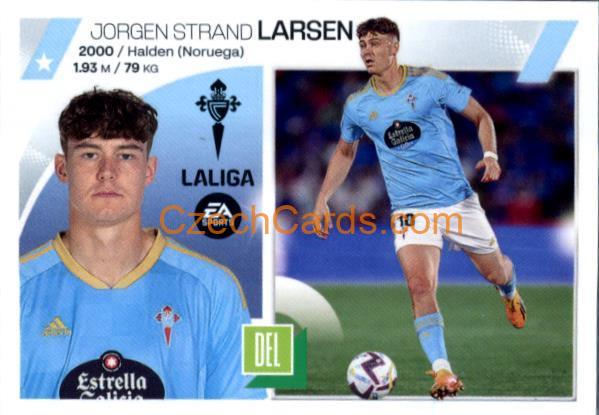 Jorgen Strand Larsen 2023/24 LaLiga Este Sticker #19