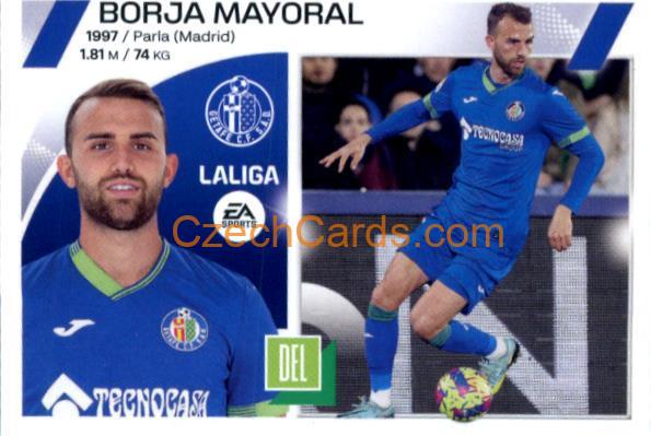Borja Mayoral 2023/24 LaLiga Este Sticker #19