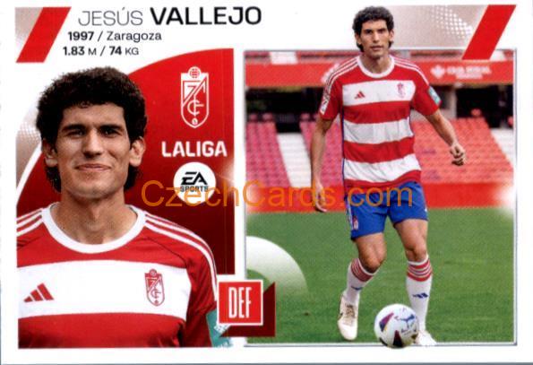 Jesús Vallejo 2023/24 LaLiga Este Sticker #9