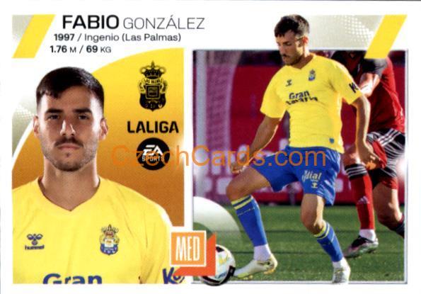 Fabio González 2023/24 LaLiga Este Sticker #12B