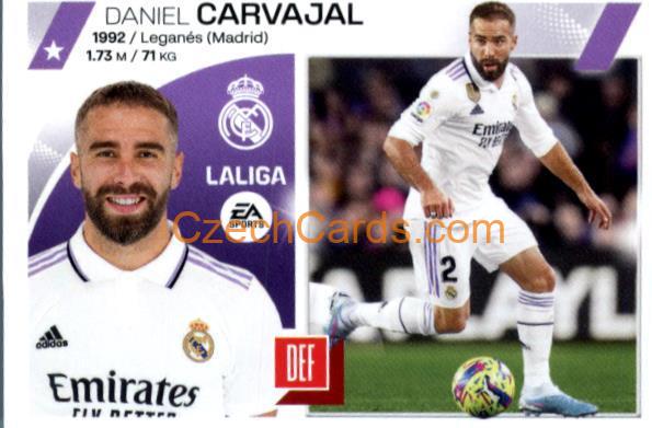 Dani Carvajal 2023/24 LaLiga Este Sticker #5