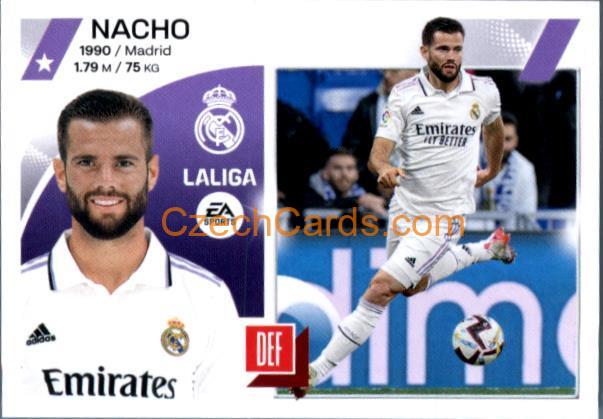 Nacho 2023/24 LaLiga Este Sticker #10A