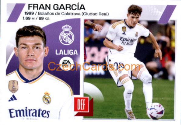 Fran García 2023/24 LaLiga Este Sticker #6BIS
