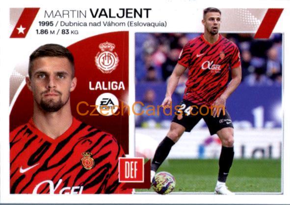 Martin Valjent 2023/24 LaLiga Este Sticker #6