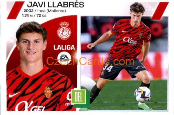 Javi Llabrés 2023/24 LaLiga Este Sticker #17