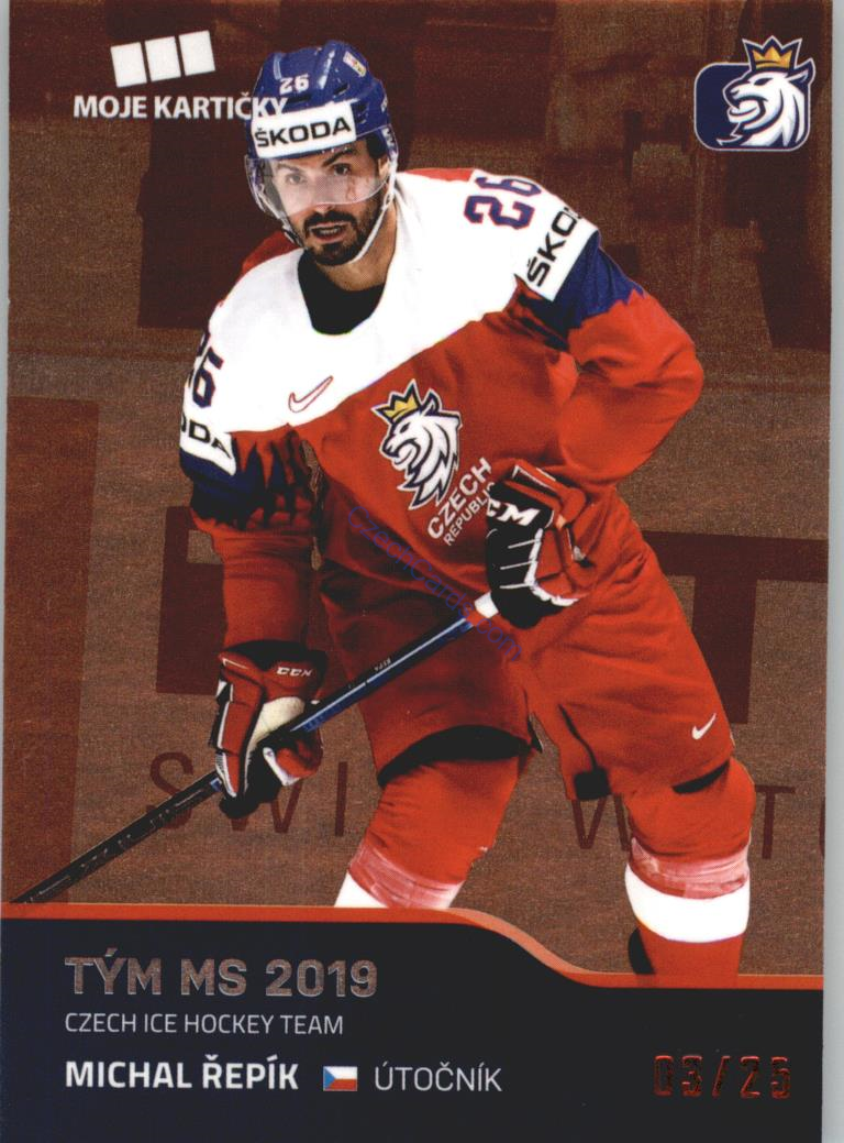 Michal Řepík MK Cards 2020 GOLD /25 #62