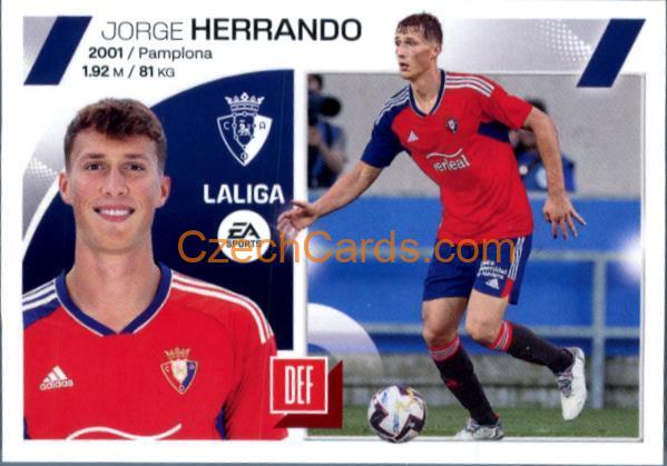 Jorge Herrando 2023/24 LaLiga Este Sticker #8