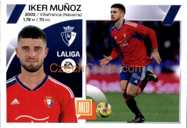 Iker Muñoz 2023/24 LaLiga Este Sticker #14BIS