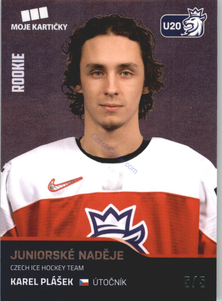 Karel Plášek MK Cards 2020 BLUE /5 #73