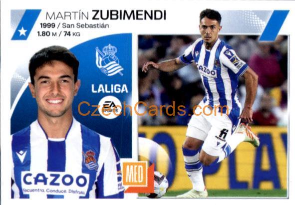 Martín Zubimendi 2023/24 LaLiga Este Sticker #12