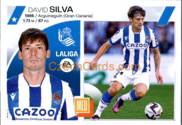 David Silva 2023/24 LaLiga Este Sticker #16
