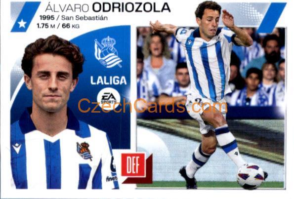 Álvaro Odriozola 2023/24 LaLiga Este Sticker #5BIS