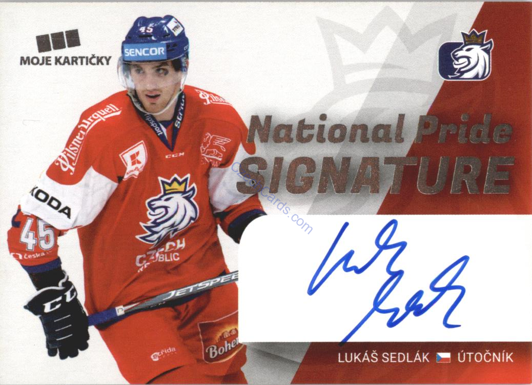 Lukáš Sedlák MK Cards 2020 Signature /30