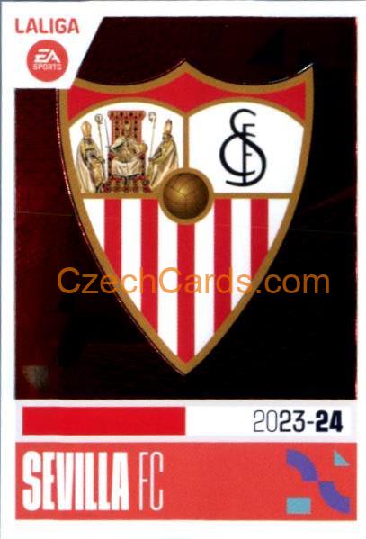 Escudo Sevilla FC 2023/24 LaLiga Este Sticker #1