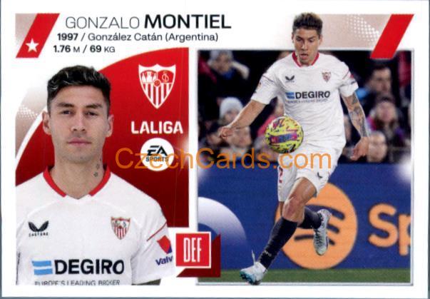Gonzalo Montiel 2023/24 LaLiga Este Sticker #6A