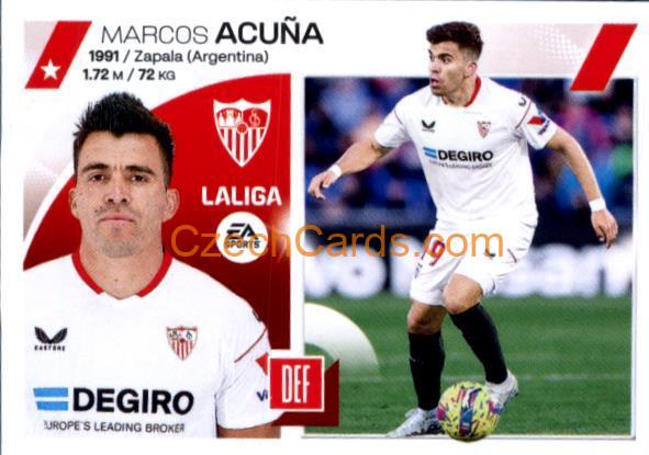 Marcos Acuña 2023/24 LaLiga Este Sticker #9A