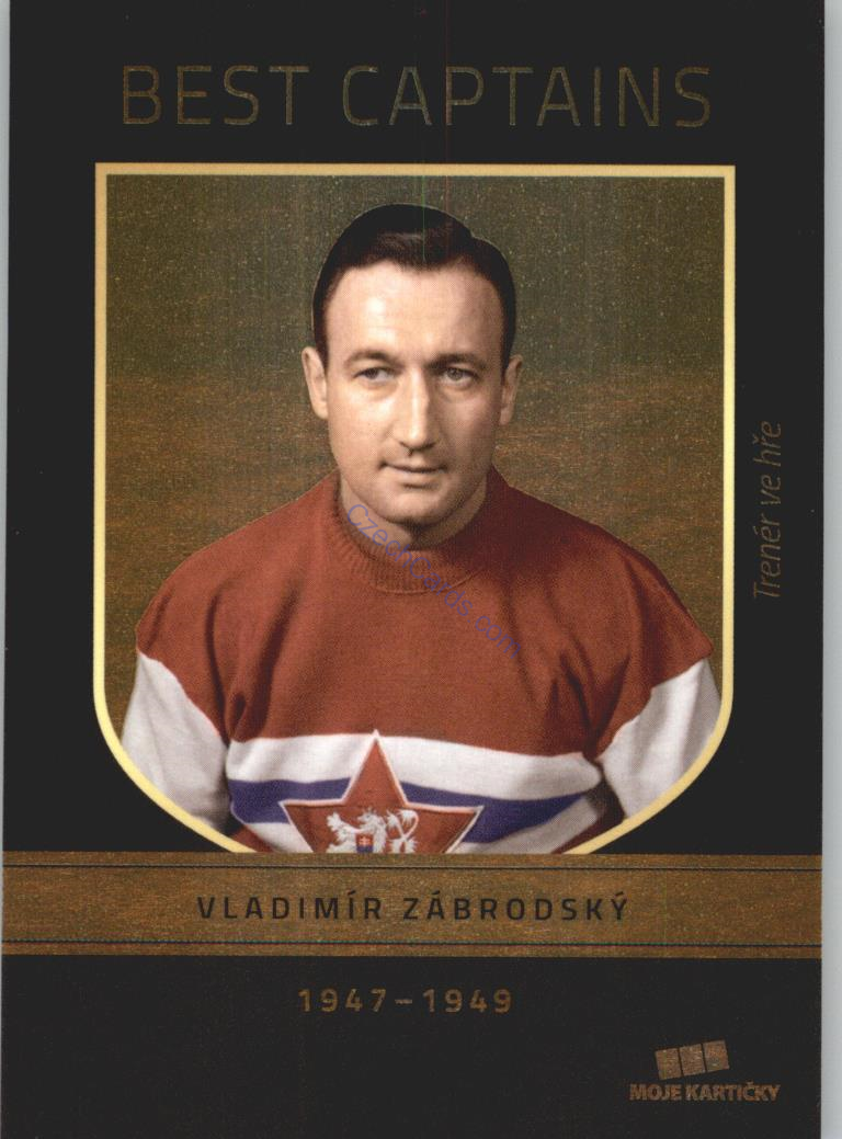 Vladimír Zábrodský MK Cards 2020 Best Captains #1