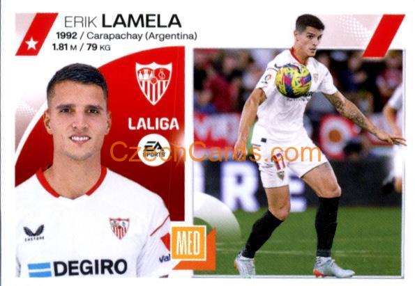 Erik Lamela 2023/24 LaLiga Este Sticker #15