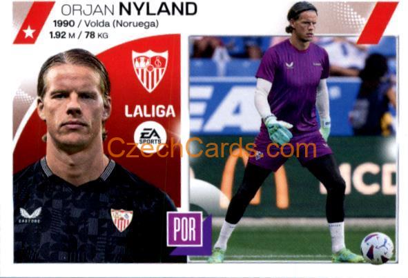 Ørjan Nyland 2023/24 LaLiga Este Sticker #3BIS