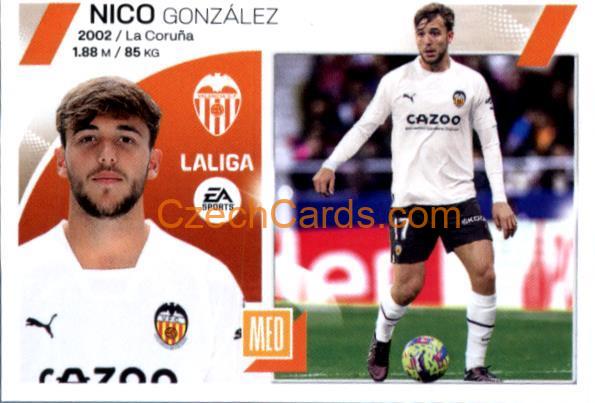 Nico González 2023/24 LaLiga Este Sticker #14